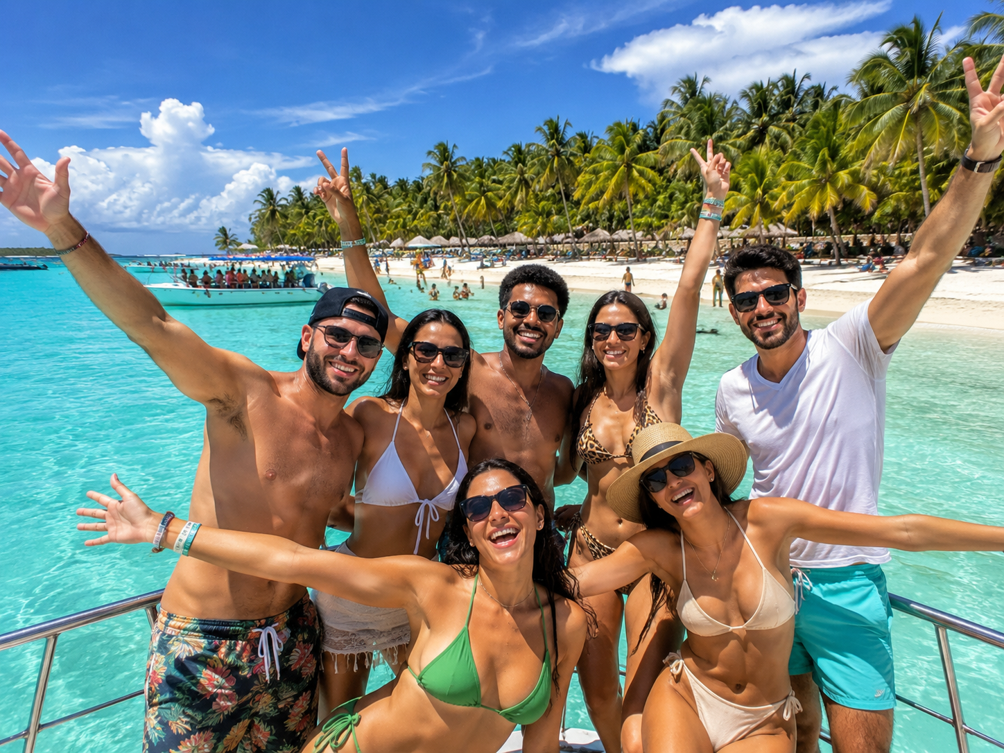 Saona Island Paradise – Catamaran, Beach & Natural Pool