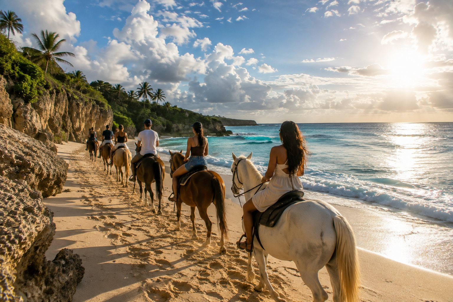 Punta Cana Horseback Riding: Macao Beach & Countryside Adventure