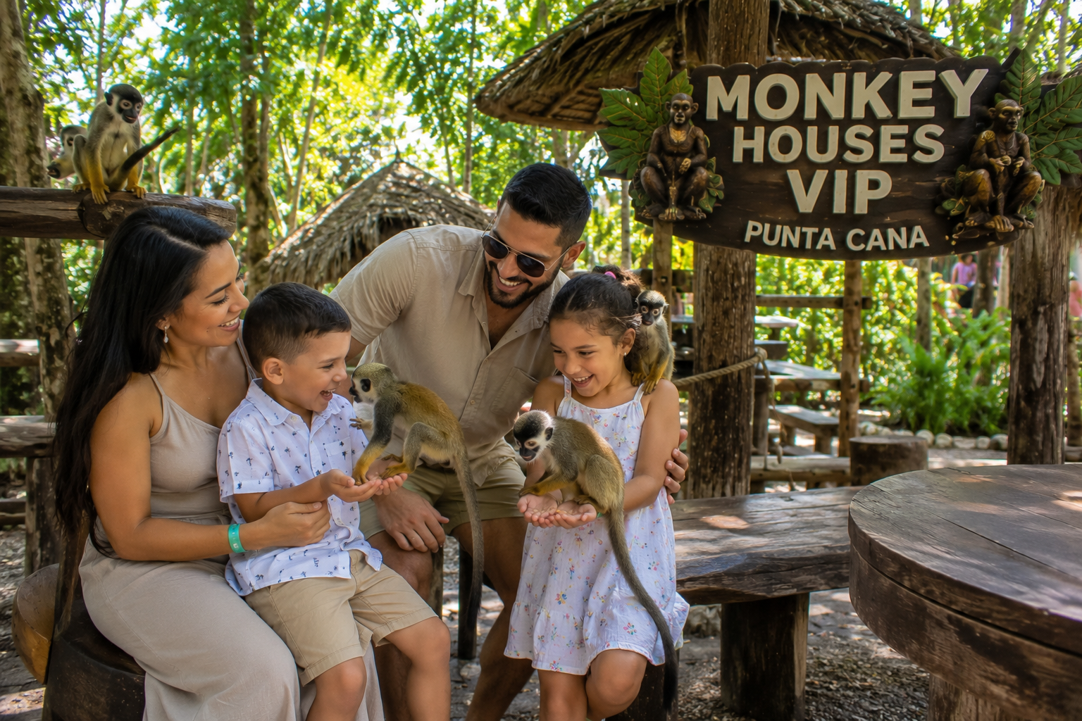 Punta Cana Monkey House VIP: Monkey Experience & Private Transfer